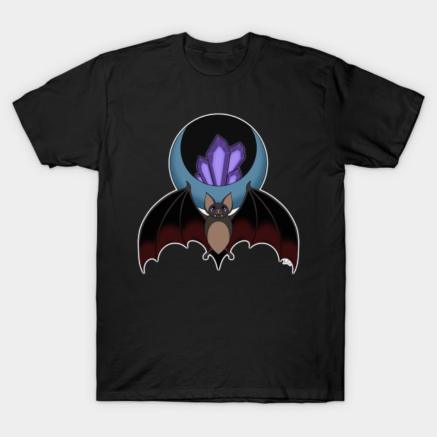 Vampire Bat T-Shirt by Art by New Moon 